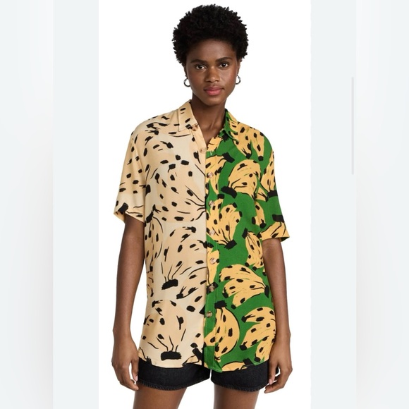 Farm Rio Mixed Banana Uni Shirt - Picture 10 of 15